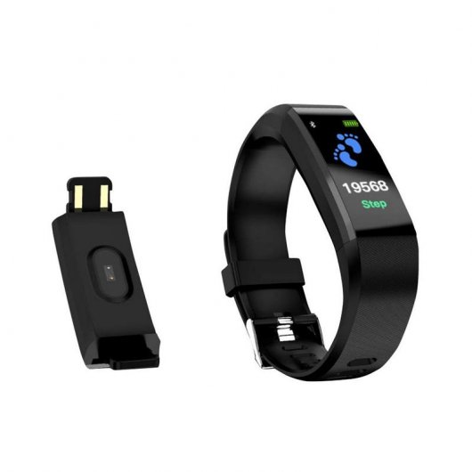 Muvit I/O Health Tensio Lite Pulsera de Actividad Negra