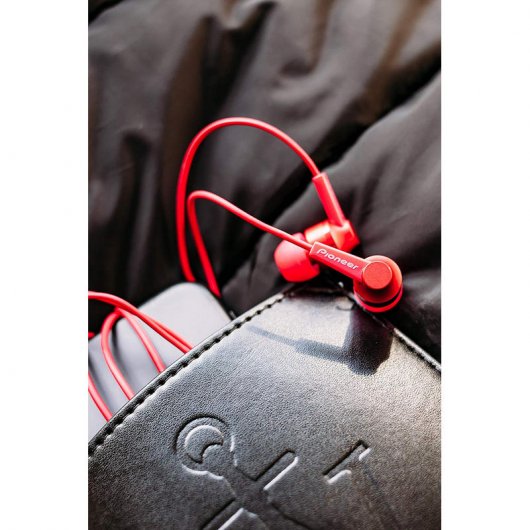 Pioneer SE-C3T Auriculares con Micrófono Rojo