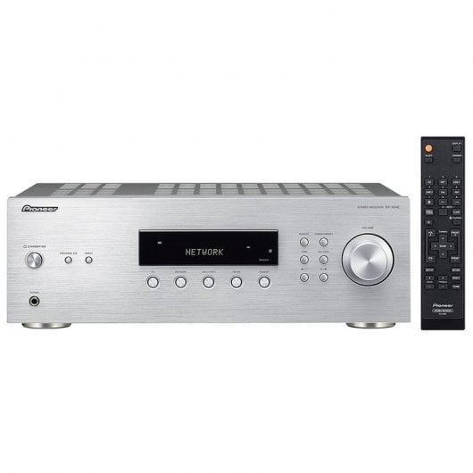 Pioneer SX-10AE Amplificador Estéreo Bluetooth 100W Plata