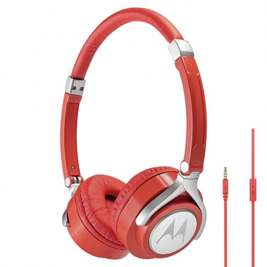 Motorola Pulse 2 Auriculares con Micrófono Rojo