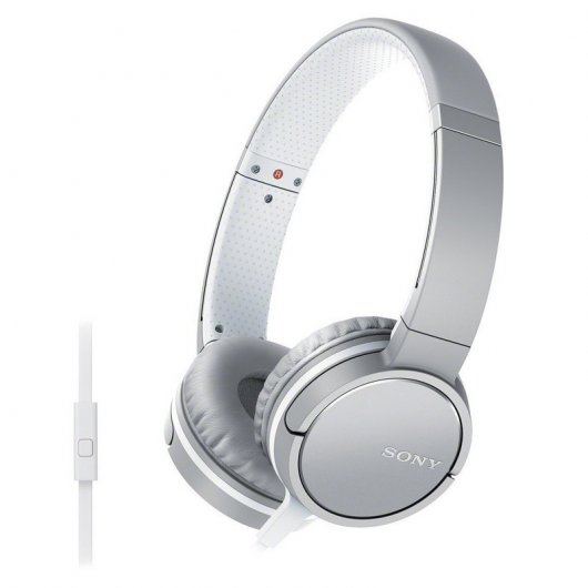 Sony MDR-ZX660AP Auriculares Hifi Blanco
