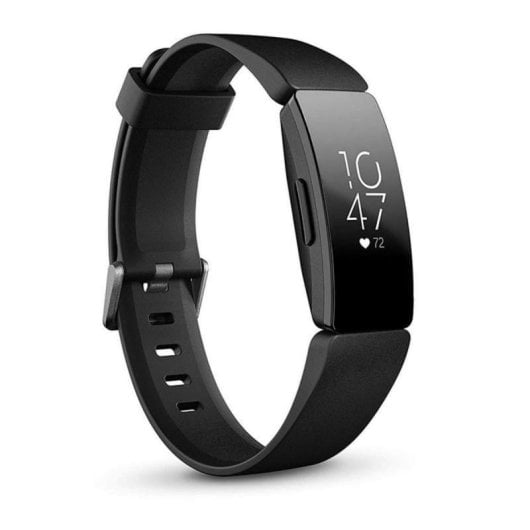 Bracciale attività Fitbit Inspire HR Bluetooth OLED Nero 5 giorni Cardio continuo Resistente acqua