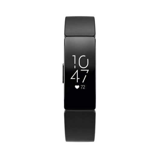 Bracciale attività Fitbit Inspire HR Bluetooth OLED Nero 5 giorni Cardio continuo Resistente acqua