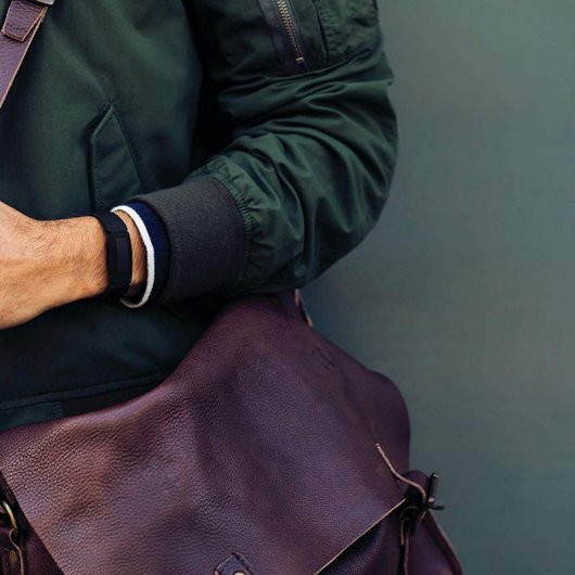 Bracciale attività Fitbit Inspire HR nero