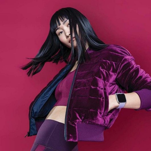 Fitbit Versa Lite Pulsera de Actividad Lila/Plata