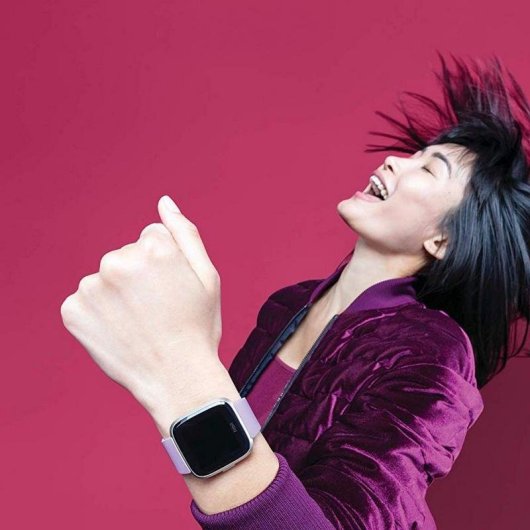 Fitbit Versa Lite Pulsera de Actividad Lila/Plata