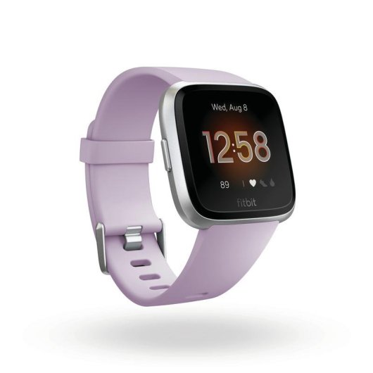 Fitbit Versa Lite Pulsera de Actividad Lila/Plata