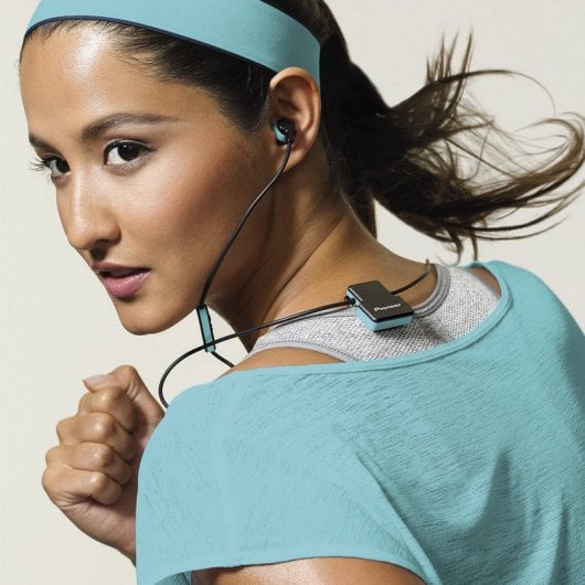 Pioneer SE-CL5BT ClipWear Active Auriculares Bluetooth Verde Menta