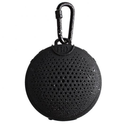 Boompods Aquablaster Altavoz Bluetooth Impermeable con Mosquetón 8W Negro