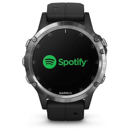 Garmin Fénix 5 Plus Smartwatch Negro/Plata