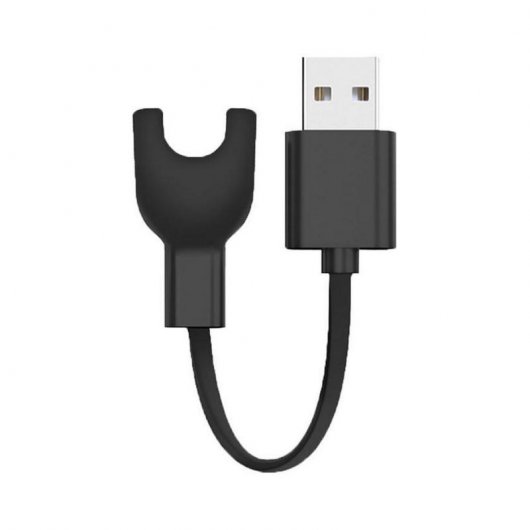 Câble de chargeur USB d'origine Xiaomi Mi Band 3 noir