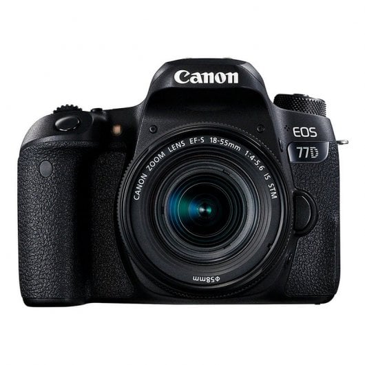 Canon EOS 77D 24.2MP WiFi + EF-S 18-55mm F4-5.6 IS STM