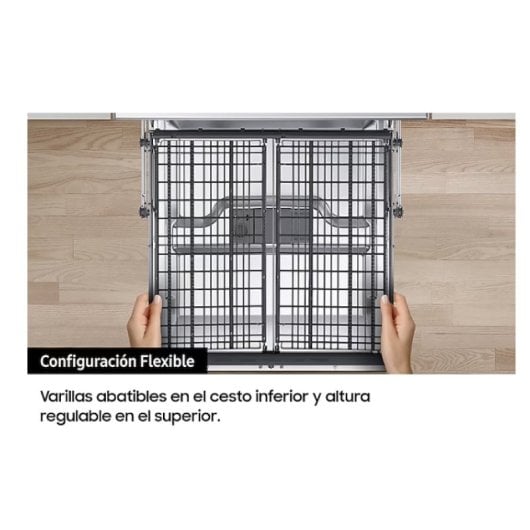 Samsung DW60M6050FS Serie 6 Máquina de Lavar Louça E Aço Inoxidável