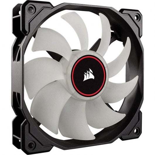 Corsair Air Series AF140 Pack 2 Ventiladores 140mm LED Rojo