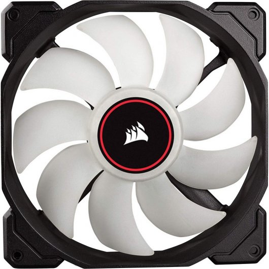 Corsair Air Series AF140 Pack 2 Ventiladores 140mm LED Rojo