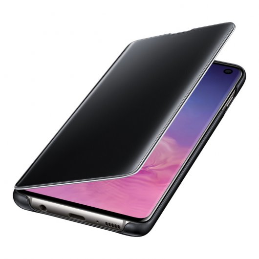 Samsung Clear View Cover Negra para Samsung Galaxy S10
