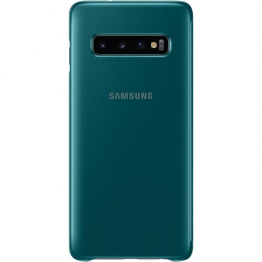 Samsung Clear View Cover Verde para Samsung Galaxy S10
