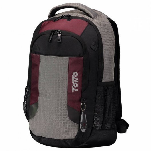 Totto Kripton Mochila para Portátil hasta 14" Granate/Negro