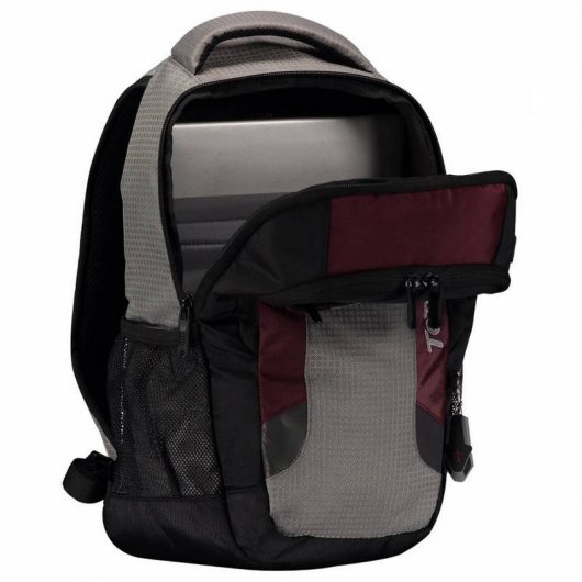 Totto Kripton Mochila para Portátil hasta 14" Granate/Negro