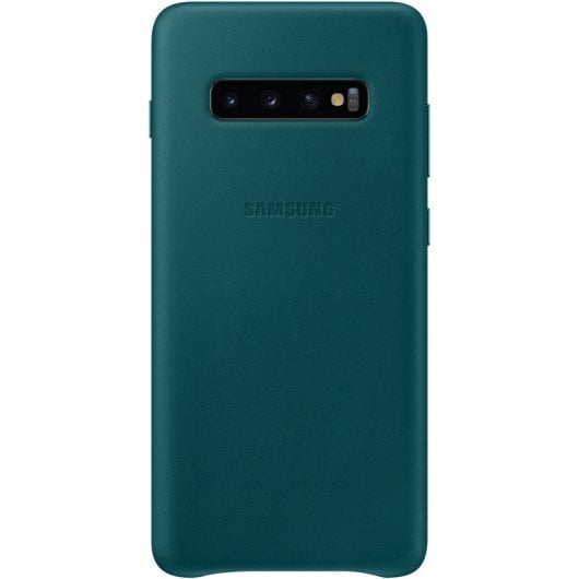 Samsung Leather Cover Verde para Samsung Galaxy S10 Plus