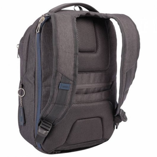 Totto Colbert Rucksack für Laptops bis zu 14 Zoll, Grau/Blau