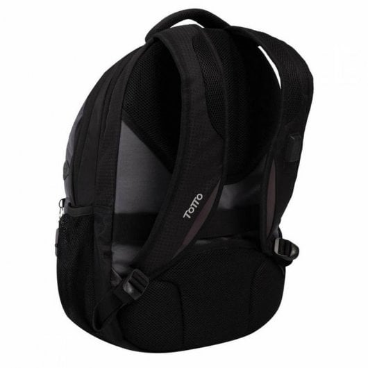 Totto Titany Mochila para Portátil hasta 15.4" Negro/Gris