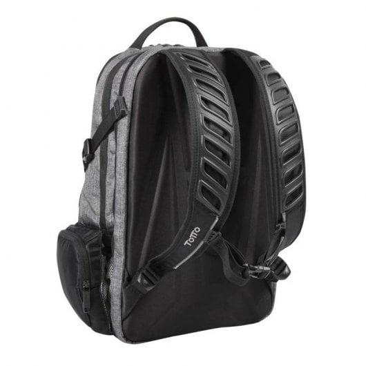 Zaino Totto Ibrido Porta PC 15,4" Grigio/Nero