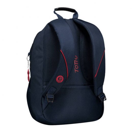 Totto Prinston Mochila para Portátil hasta 14" Azul Marino