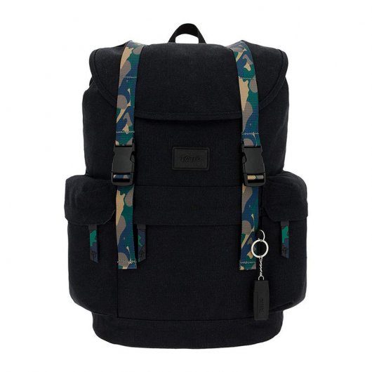 Totto Romany Mochila para Portátil hasta 13" Negra