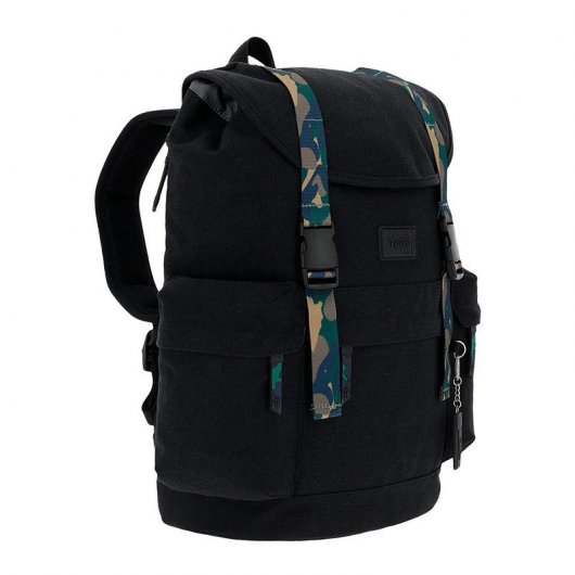 Totto Romany Mochila para Portátil hasta 13" Negra