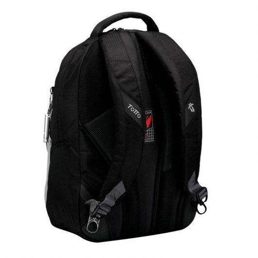 Totto Argon Mochila para Portátil hasta 14" Negro/Gris