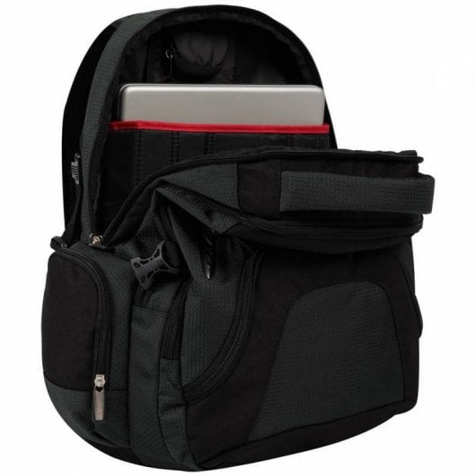 Totto Polixan Mochila para Portátil hasta 14" Negro/Verde