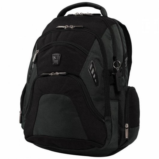 Totto Polixan Mochila para Portátil hasta 14" Negro/Verde