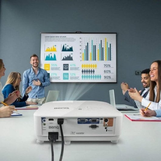 Proiettore BenQ MH550 FullHD 3500 Lumen 300" Lampada DLP HDMI Business