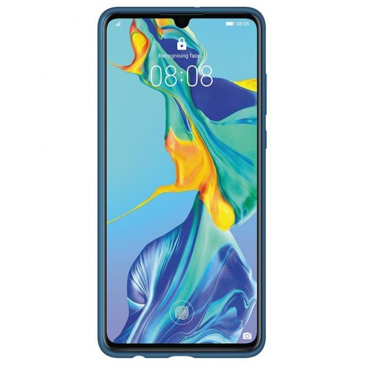 Huawei Blaue Silikonhülle für Huawei P30