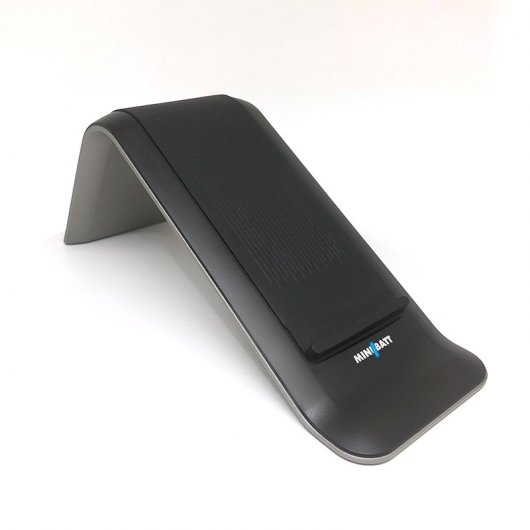 MiniBatt StandUP Carregador Sem Fios Qi 3 Zonas