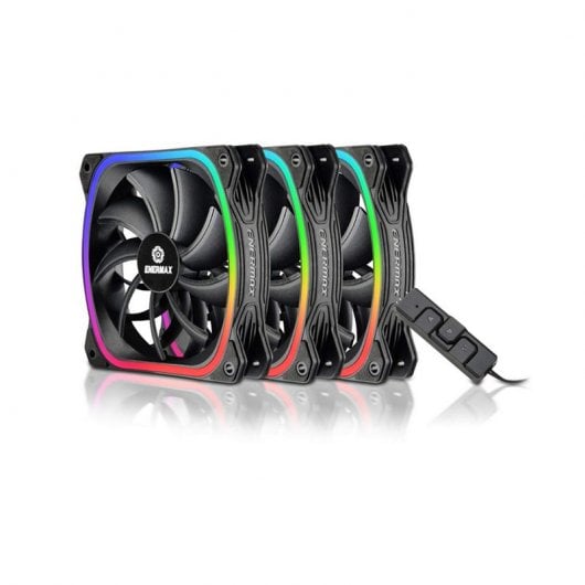 Confezione da 3 ventole Enermax SquA RGB da 120 mm