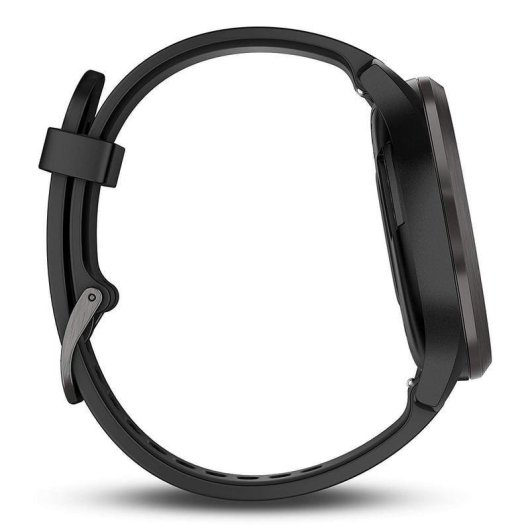 Garmin Vivomove HR Reloj Deportivo Talla L Negro con Correa Silicona Negra