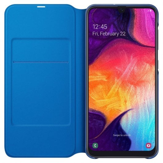 Samsung Wallet Cover Negra para Galaxy A50