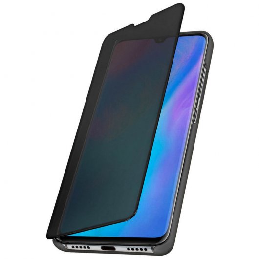 Capa Avizar Carteira Translúcida Preta para Huawei P30 Pro