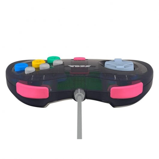 Gamepad Sega Saturn Retro-Bit grigio ardesia