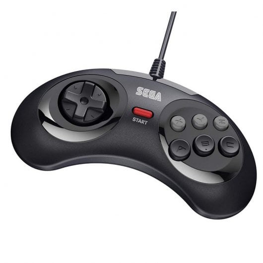 Retro-Bit Sega Mega Drive Gamepad Negro