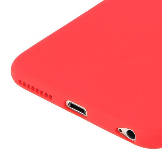 Capa Forcell Soft Touch de Silicone Vermelho para iPhone 6 Plus / 6S Plus