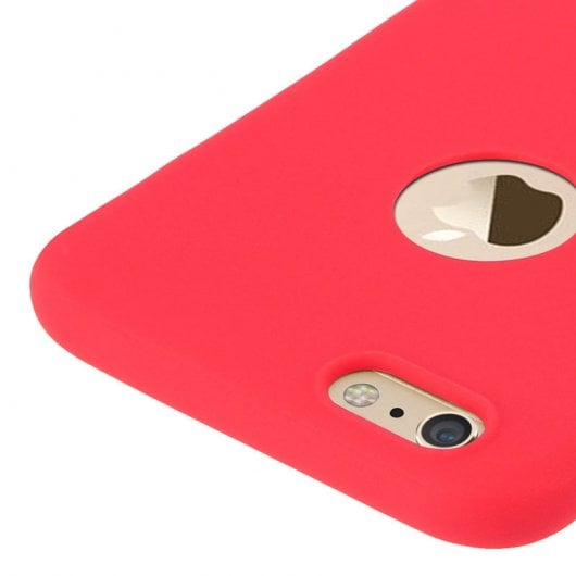 Forcell Soft Touch Rote Silikonhülle für iPhone 6 / 6S