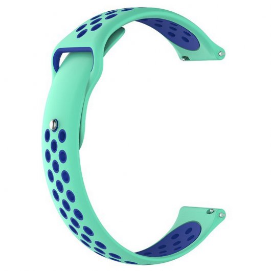 Owlotech Correa de Recambio 20mm Cierre Click Azul para AmazFit Bip/GTS