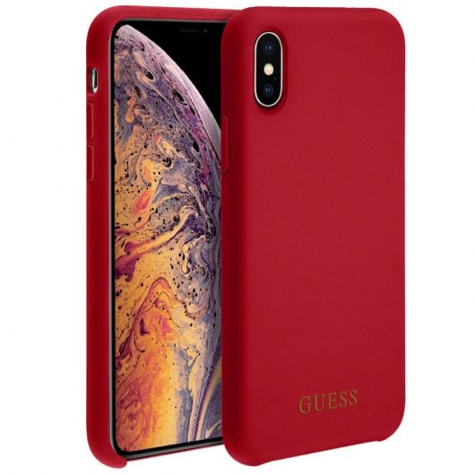Devinez la coque rigide rouge pour iPhone XS Max ?