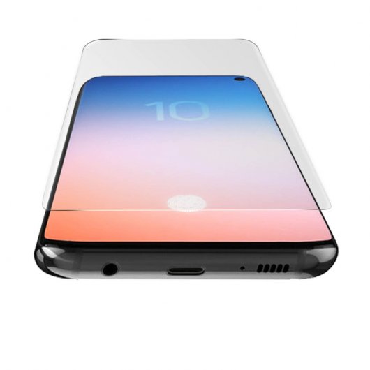 Avizar Protector de Pantalla Curvo de Látex para Samsung Galaxy S10