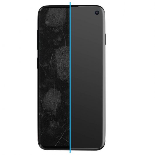 Avizar Protector de Pantalla Curvo de Látex para Samsung Galaxy S10