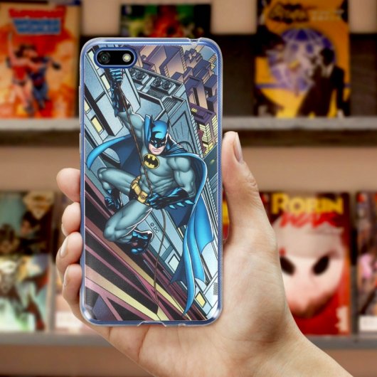 DC Comics Funda Silicona Batman para Huawei Y5 2018/Honor 7S