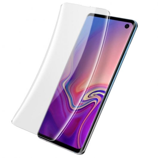 Avizar Protetor de Tela de Látex com Arestas Curvadas para Samsung Galaxy S10